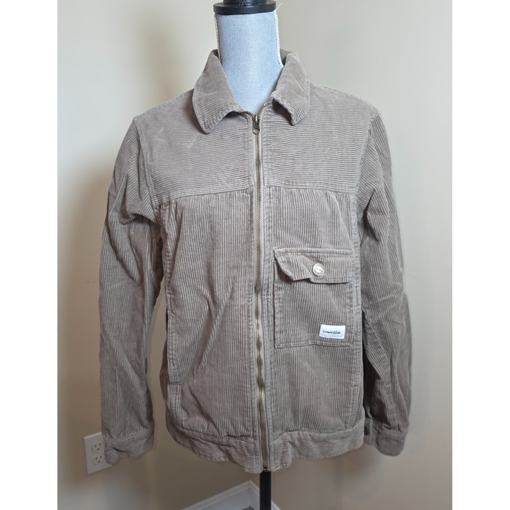 Critical Slide Society TCSS Corduroy Jacket Men's Medium Boxy‎ Zip Surf Skate